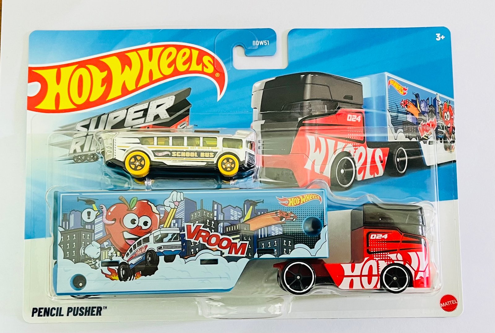 Hot Wheels Pencil Pusher