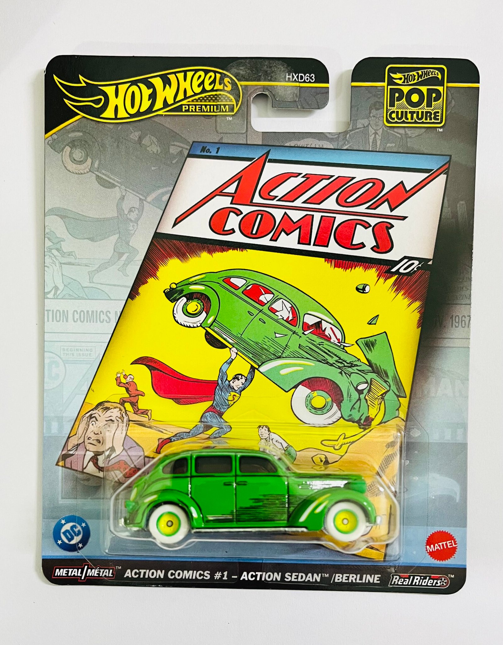 HOT WHEELS PREMIUM HXD63 POP CULTURE ACTION COMICS